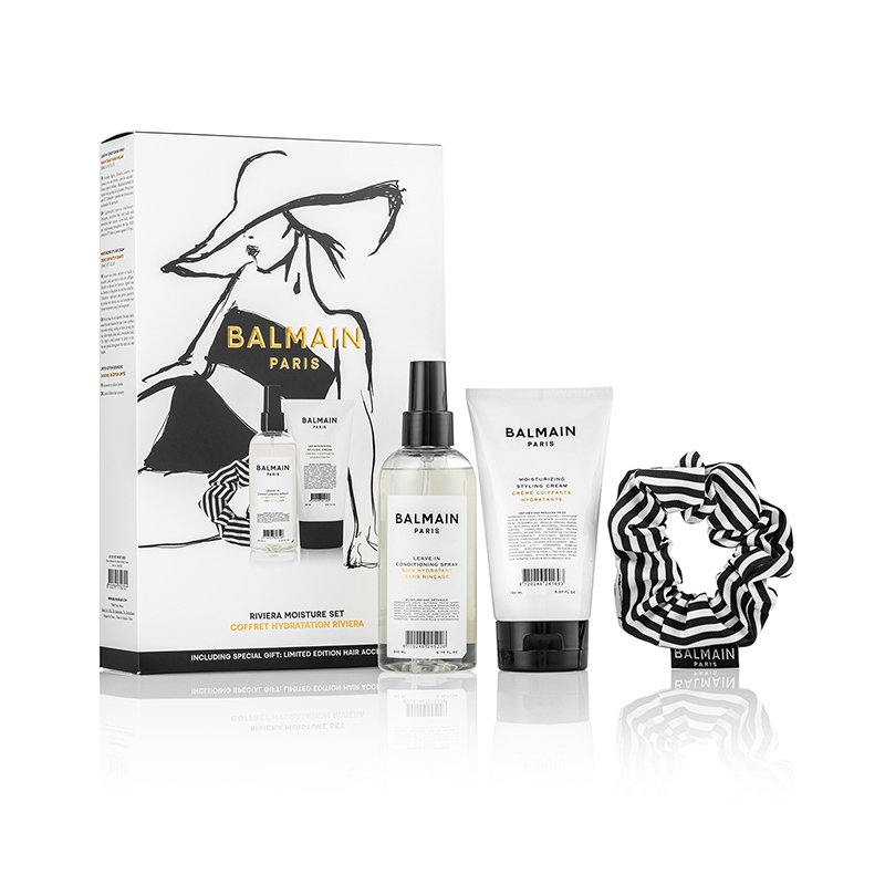 BALMAIN HAIR LE Riviera Moisture drėkinamasis rinkinys