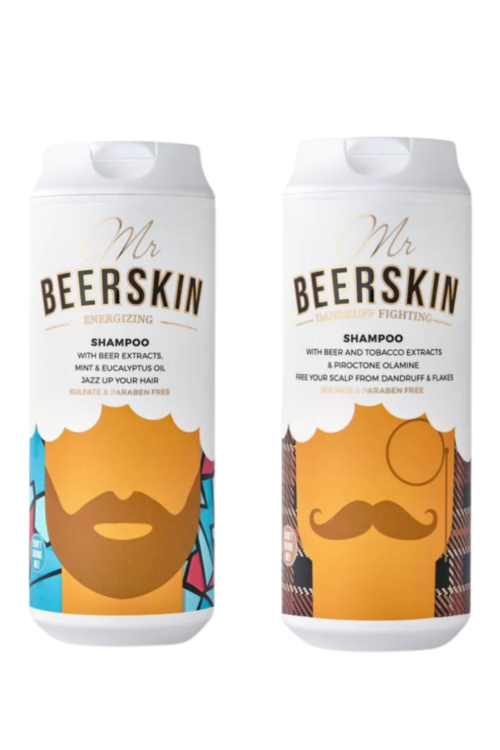 Mr. Beerskin Dandruff+Energy Šampūnas nuo pleiskanų